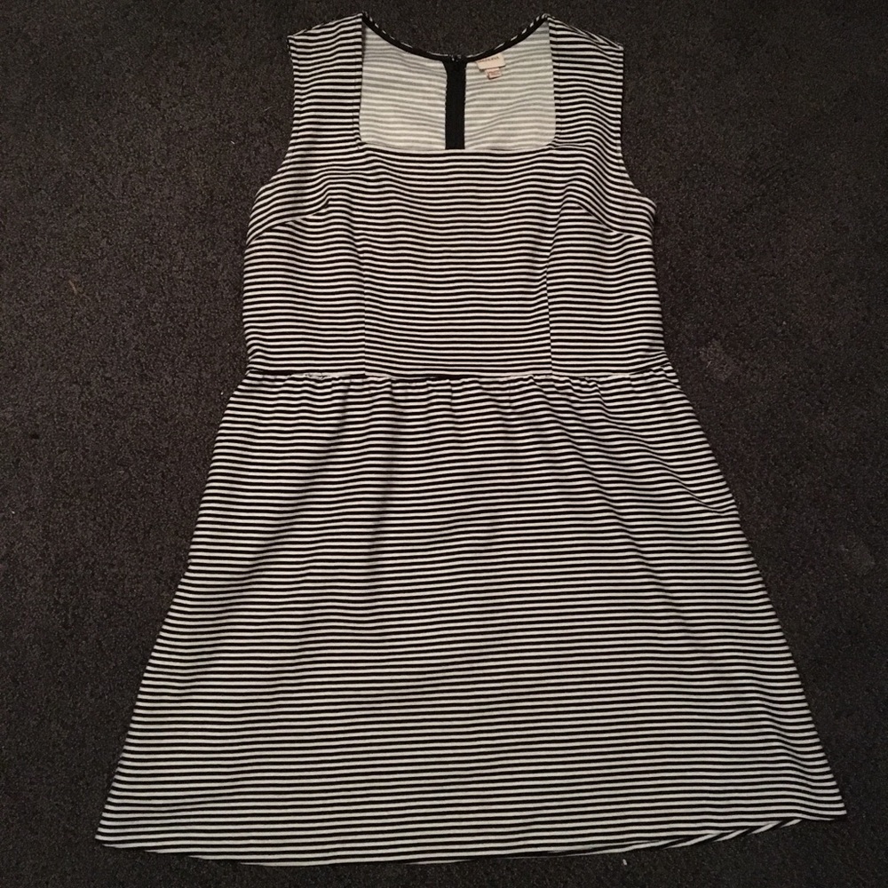 Black & White Striped Dress